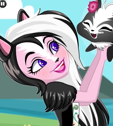 enchantimals skunk name