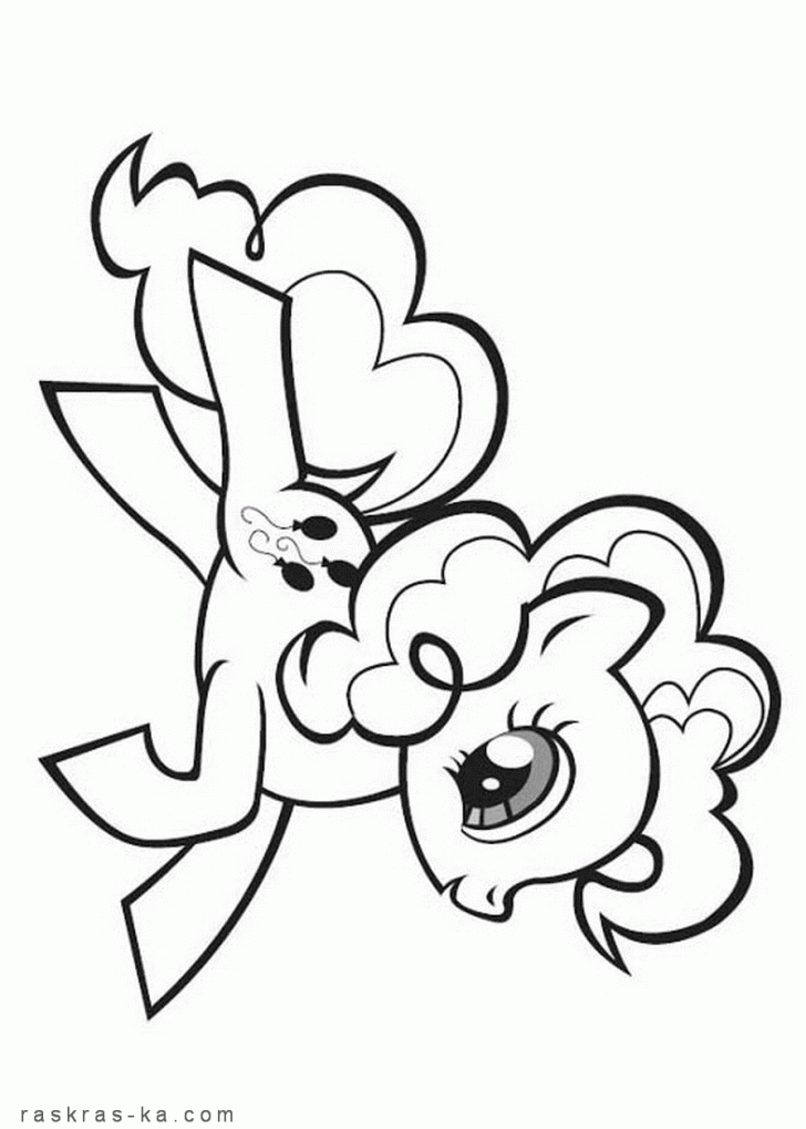 Coloring book My Little Pony: Pinkie Pie Coloring Page - My Little Pony