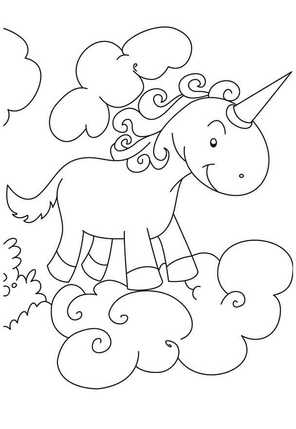 Caticorn Coloring Pages For Kids - Coloring Pages for Kids