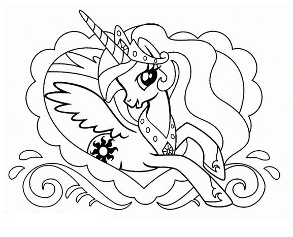 Princess Unicorn Coloring Stay On Coloring Page - Unicorn Coloring Pages