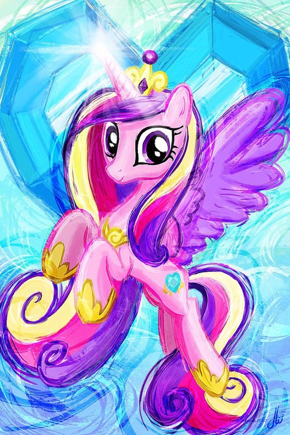pony princess celestia cadence painting equestria diamond mlp friendship magic 5d poster painted kit drawing sombra luna dessin princesses princesse