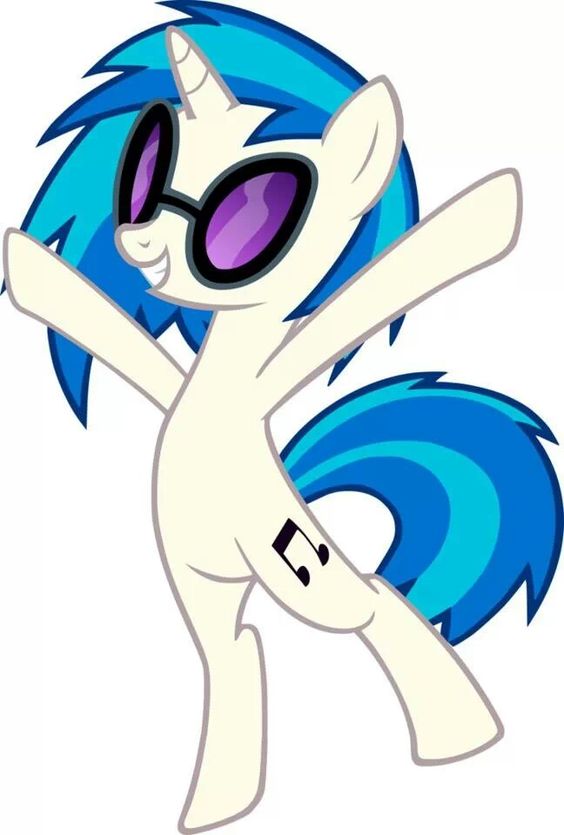 My Little Pony Crystal Vinyl Scratch Picture - My Little Pony Pictures