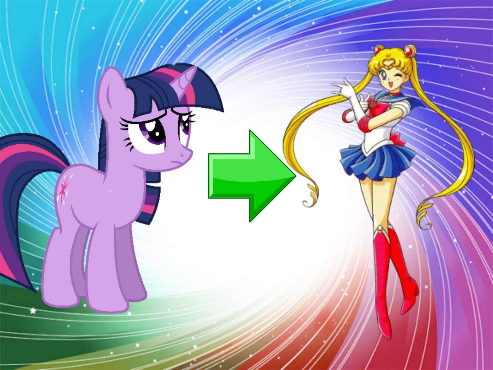 MLP Sailor Moon Ponies Character Name - My Little Pony Names - Pony