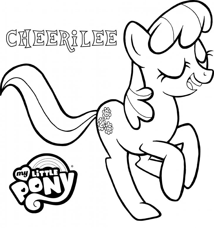 Coloring book My Little Pony: Cheerilee