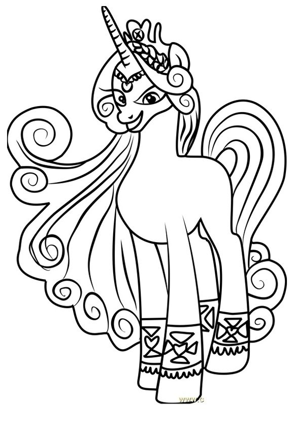 My Little Pony Princess Amore Coloring