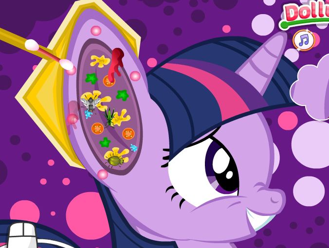 Twilight Sparkle Ear Surgery - My Little Pony Games