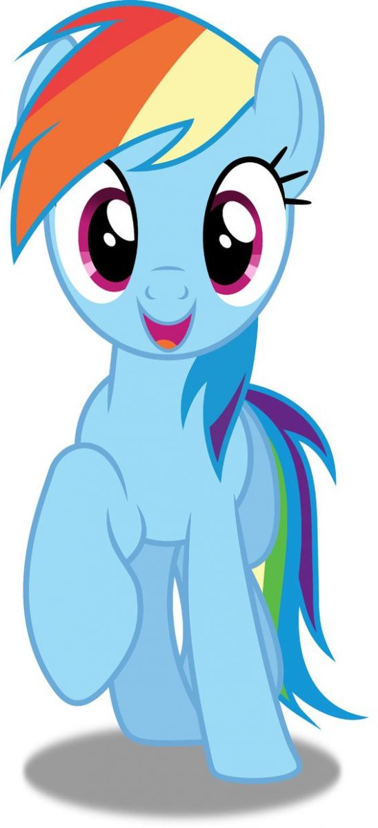 My Little Pony Rainbow Dask With Mood Picture - My Little Pony Pictures