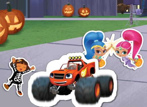 Nick Jr Halloween Sticker Fun My Little Pony Games