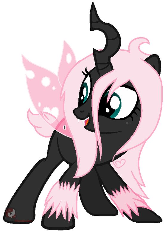 My Little Pony With Black Color Picture
