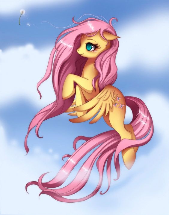 My Little Pony Fluttershy Fly Picture