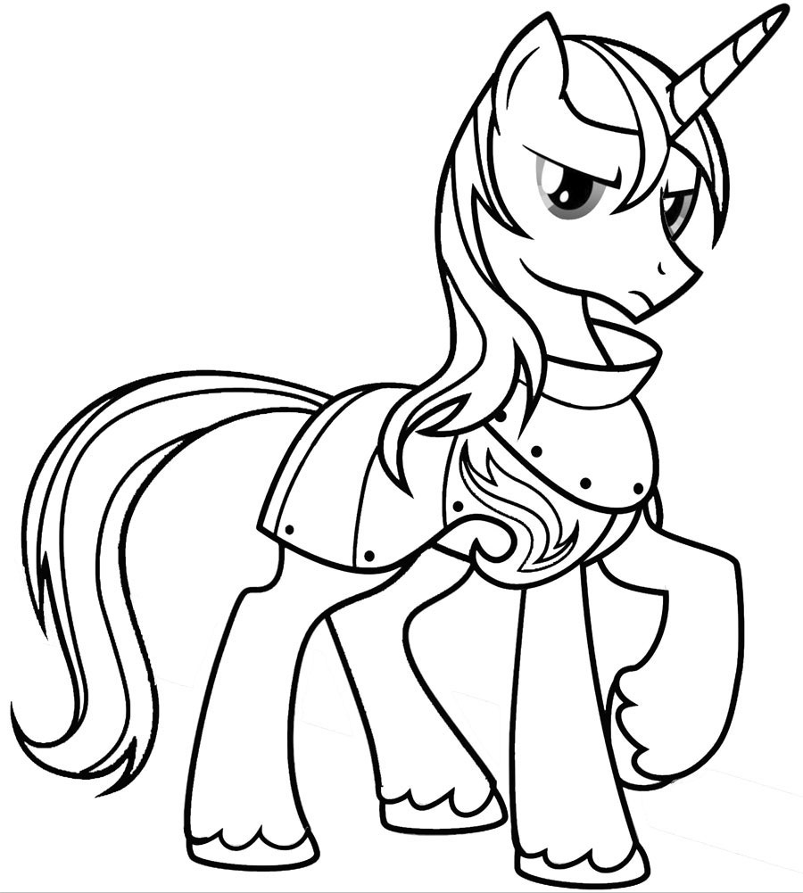 My Little Pony Princess Cadance Coloring Coloring Page