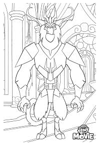 The Storm King Mlp Coloring Coloring Page