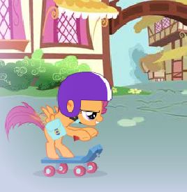 Skateboarding Pony Game