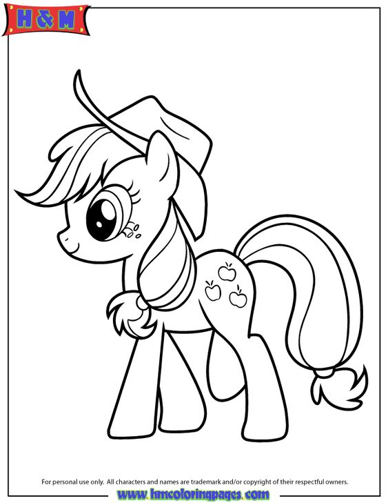 Top 10 Nice My Little Pony Characters Coloring Pages
