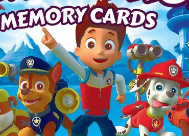 Paw Patrol Memory Cards