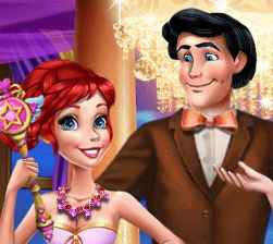 Ariel And Eric In Wedding Day Game