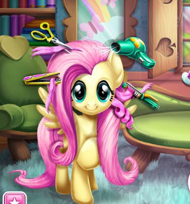 Fluttershy Real Haircuts Game