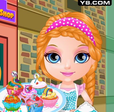 Baby Princess Little Pony Cupcakes Game