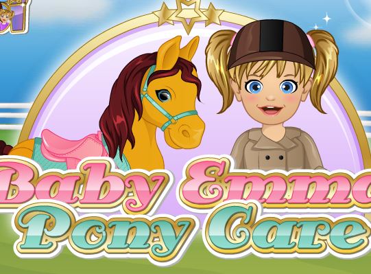 Baby Emma Pony Care Game