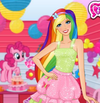 Barbie Meets Equestria Girls Game