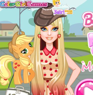 Barbie My Little Pony Makeover Game