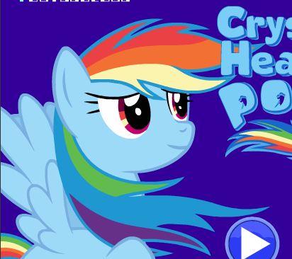 Crystal Hearts Pony Game