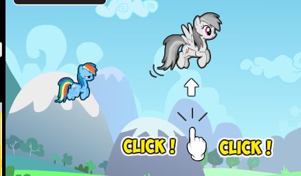 Flappy Rainbow Pony Game