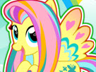 Fluttershy Rainbow Power Style Game