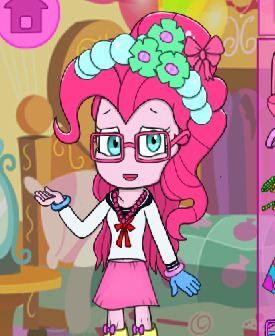 MLPEG Pinkie Pie Dress Up Game