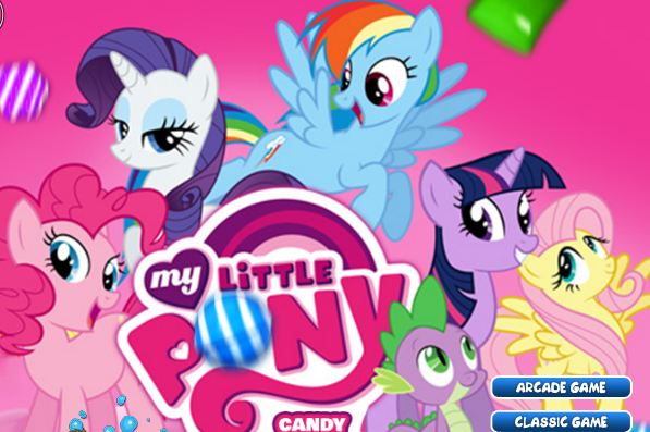 My Little Pony Candy Shooter Game
