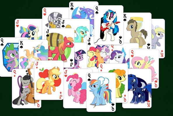 My Little Pony Double Solitaire Game
