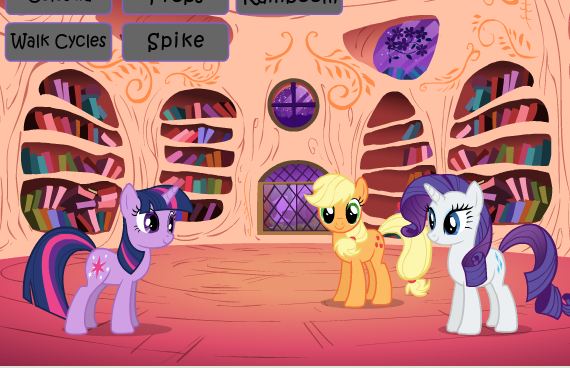 My Little Pony Flash Resource Kit Version Game