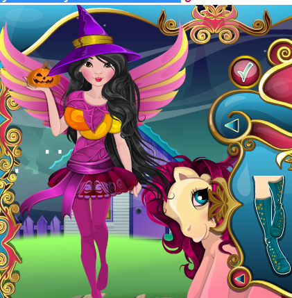 My Little Pony Halloween Costumes Game