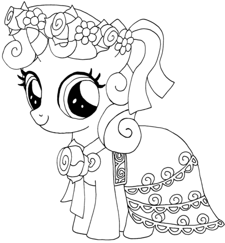 My Little Pony Sweetie Belle from My Little Pony Game