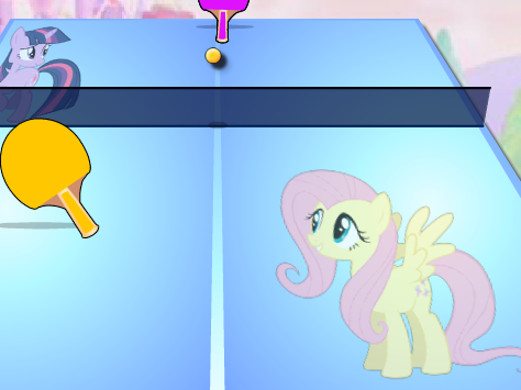 My Little Pony Table Tennis Game