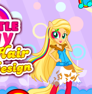 Pastel Pony Hair Design Game