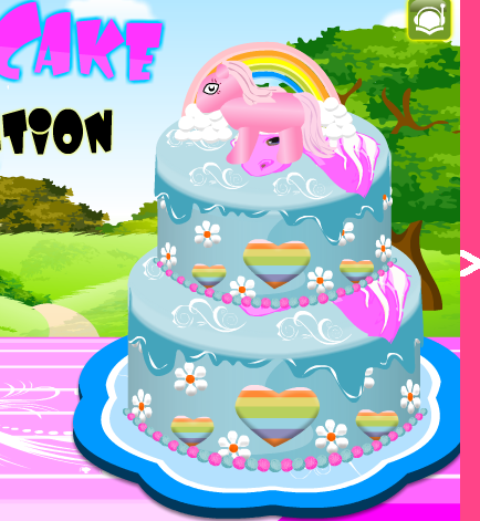 Pony Cake Decoration Game
