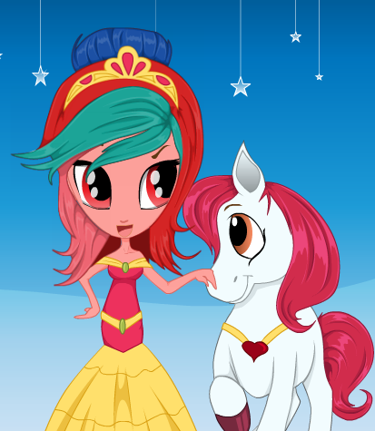 Pony Princess Hairstyles Game