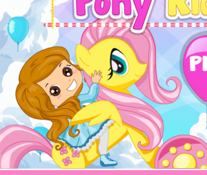 rainbow pony ride - My Little Pony Games