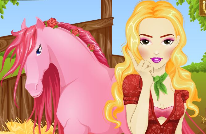 Stable Girl Makeover Game