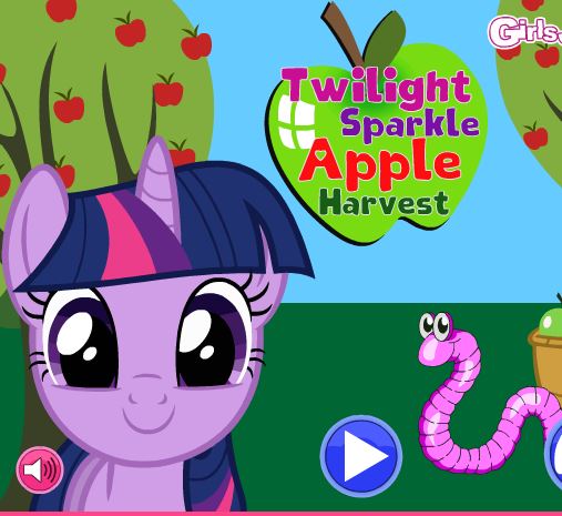 Twilight Sparkle Apple Harvest Game