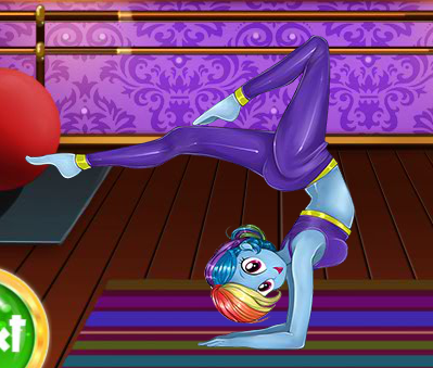 Yoga With Rainbow Dash Game