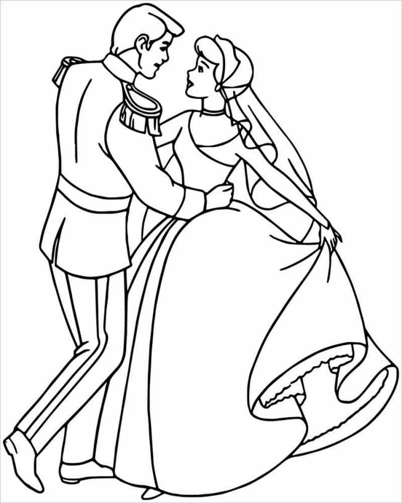 Top 20 beautiful and cute Cinderella coloring pages article - My Little ...