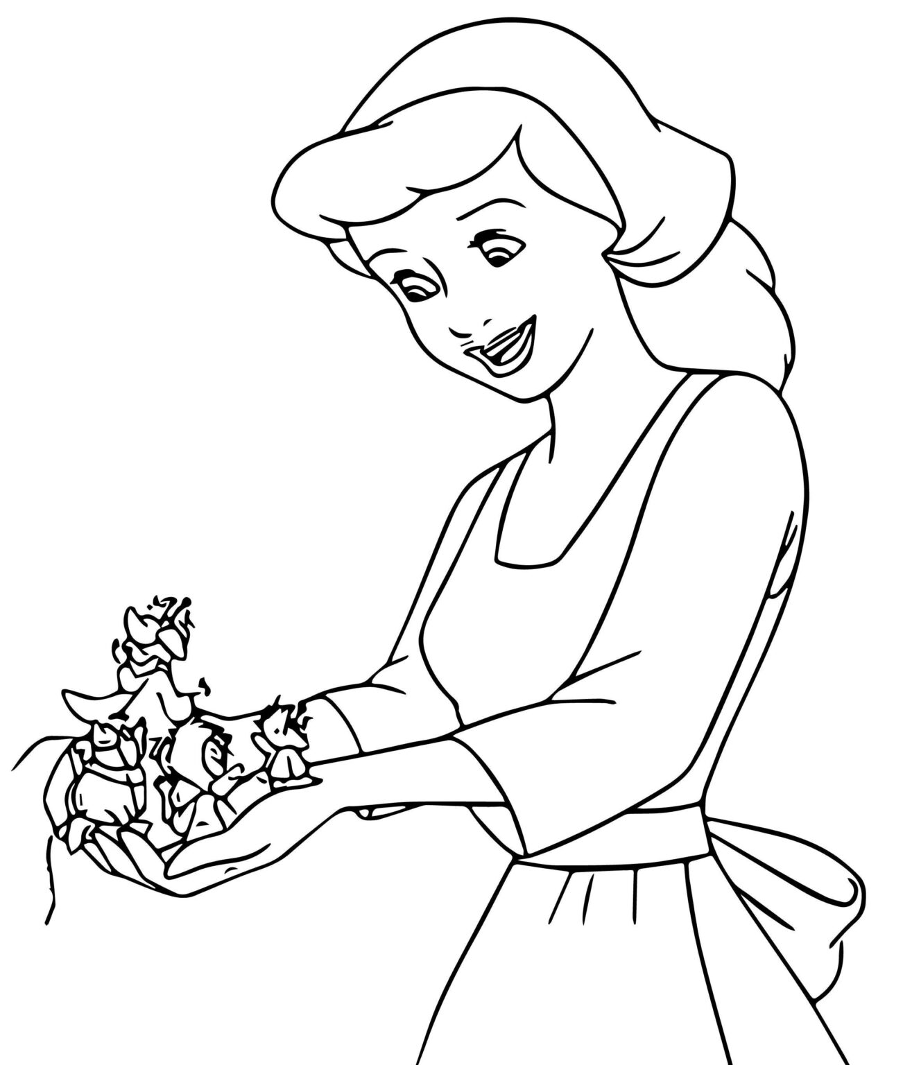 Top 20 beautiful and cute Cinderella coloring pages article - My Little ...