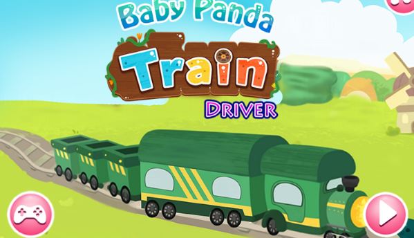 Baby Panda Train Driver Game