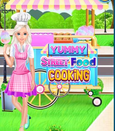 Yummy Street Food Cooking Game