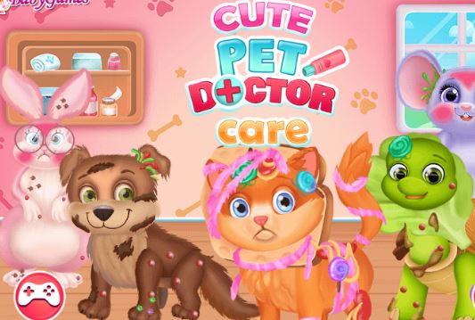 Cute Pet Doctor Care Game