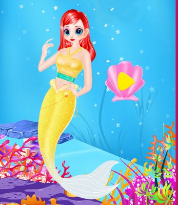 Mermaid Games Princess Makeup Game